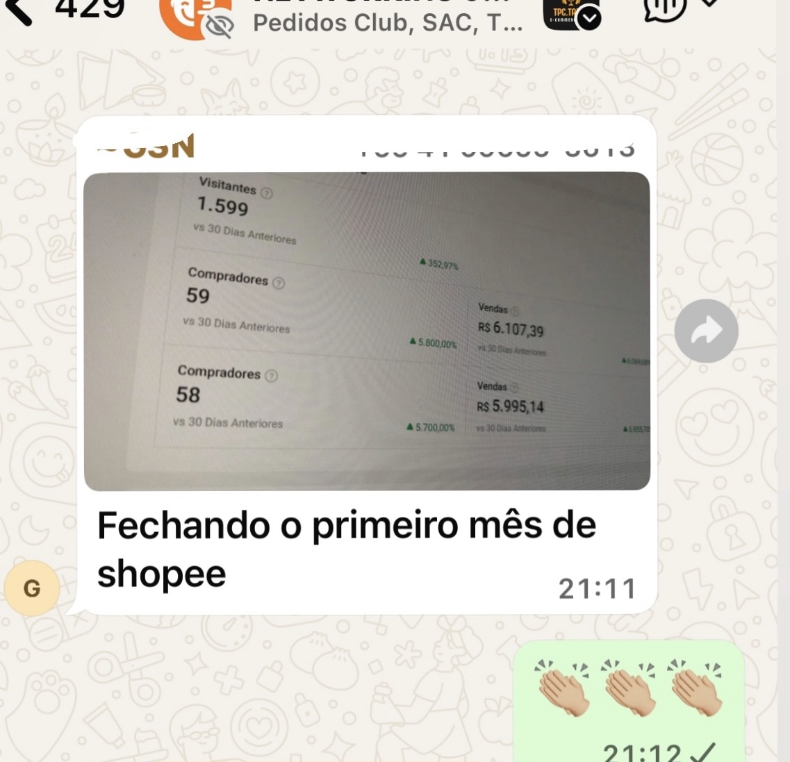 Resultado de sócio 6